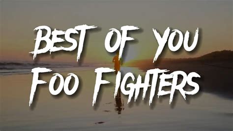 foo fighters best of you meaning|Best of You by Foo Fighters Lyrics Meaning .